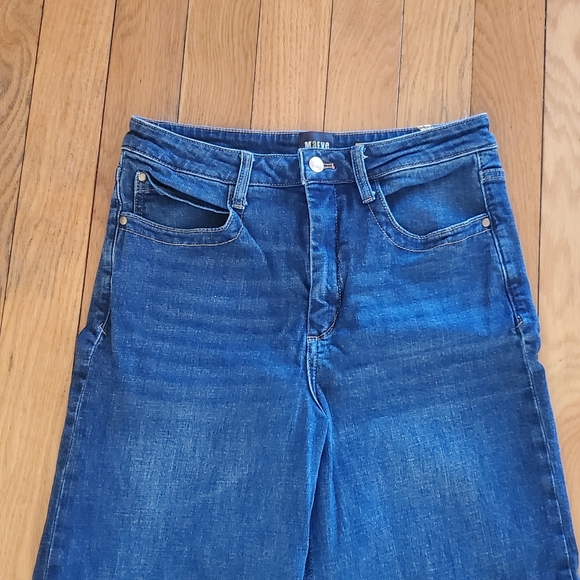 Anthropologie Maeve High-waisted Wide Leg Jeans Size 30 - Picture 3 of 4